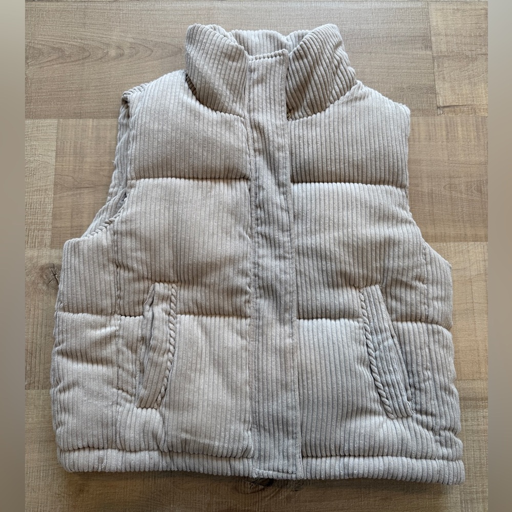 7 for All Mankind Corduroy Puffer Vest